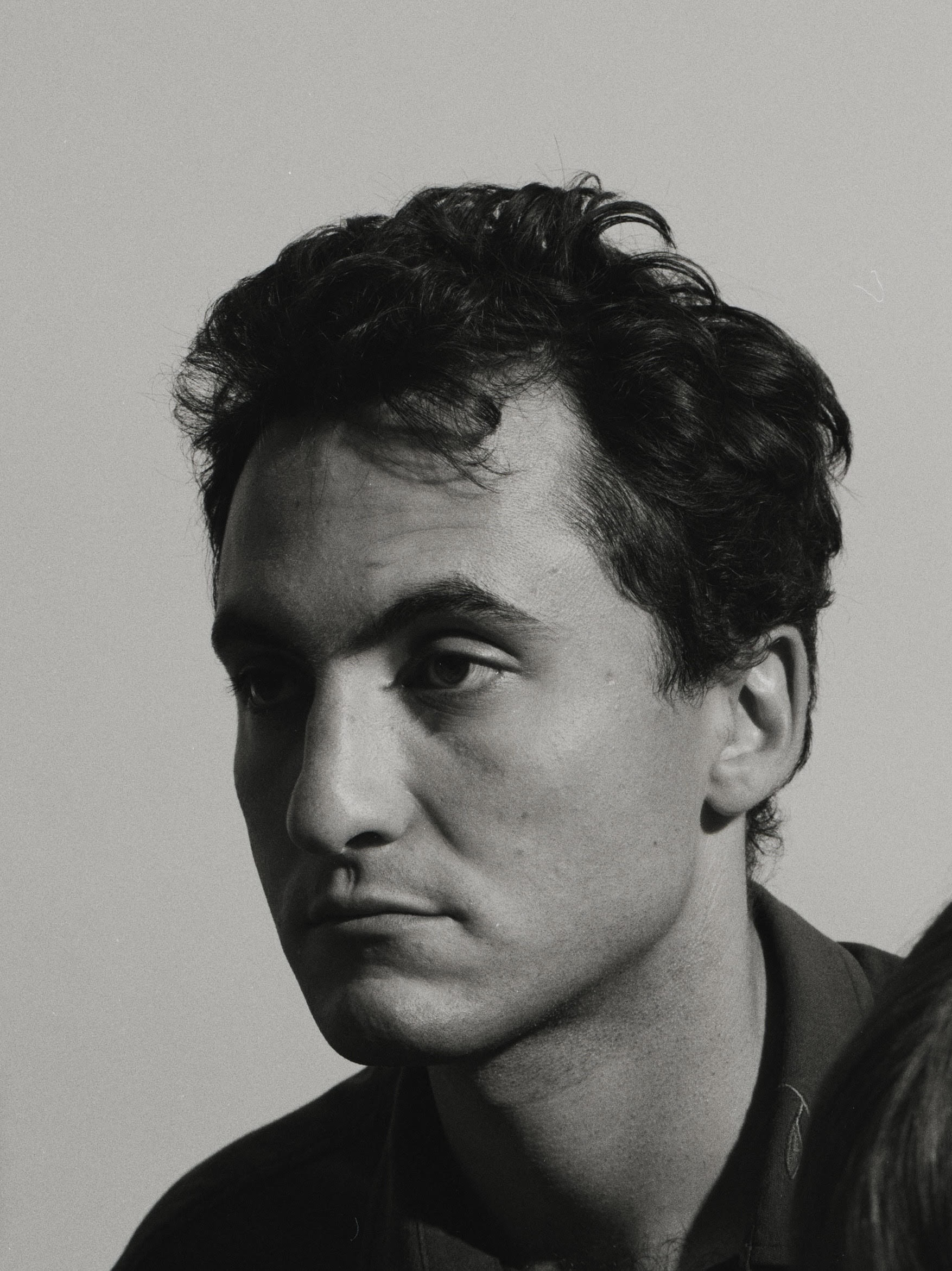 B&W image of Rachid Fakhre as Skydaddy