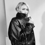 B&W image of Kim Gordon