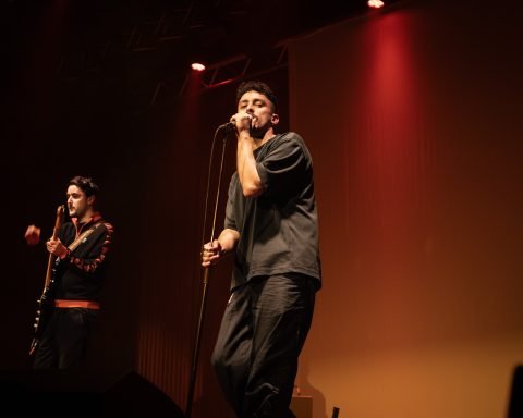 Anthony Smierek performing at Manchester's New Century Hall