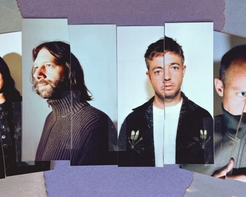 Mount Kimbie (L-R: Andrea Balency-Béarn, Dominic Maker, Kai Campos, Marc Pell)