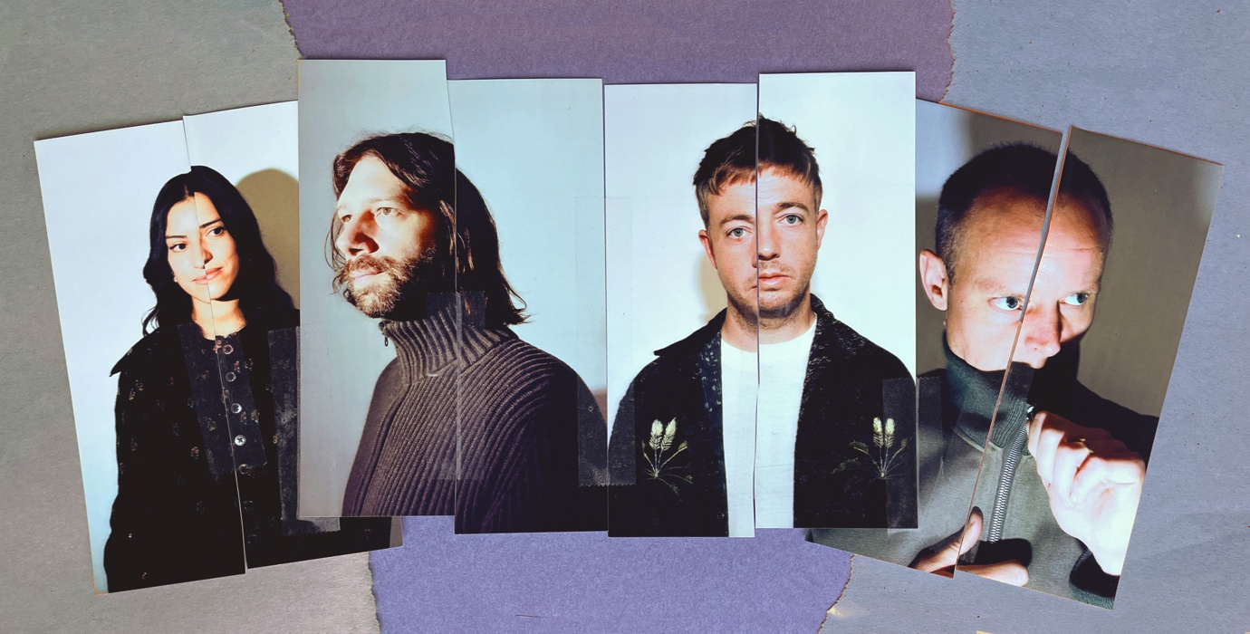 Mount Kimbie (L-R: Andrea Balency-Béarn, Dominic Maker, Kai Campos, Marc Pell)