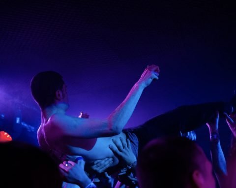 crowdsurfer at Outer Town festival in Bristol
