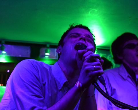workfriends perform at Bristol's Outer Town 2024