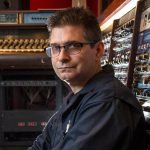 Steve Albini in the recording studio