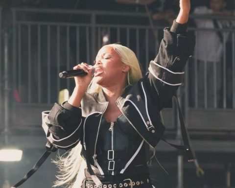 Eve performing at Cross the Tracks 2024