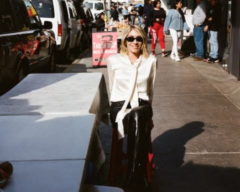promotional shot for Kim Gordon's single 'ECRP'