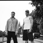 black and white promotional shot for Soft Play album Heavy Jelly