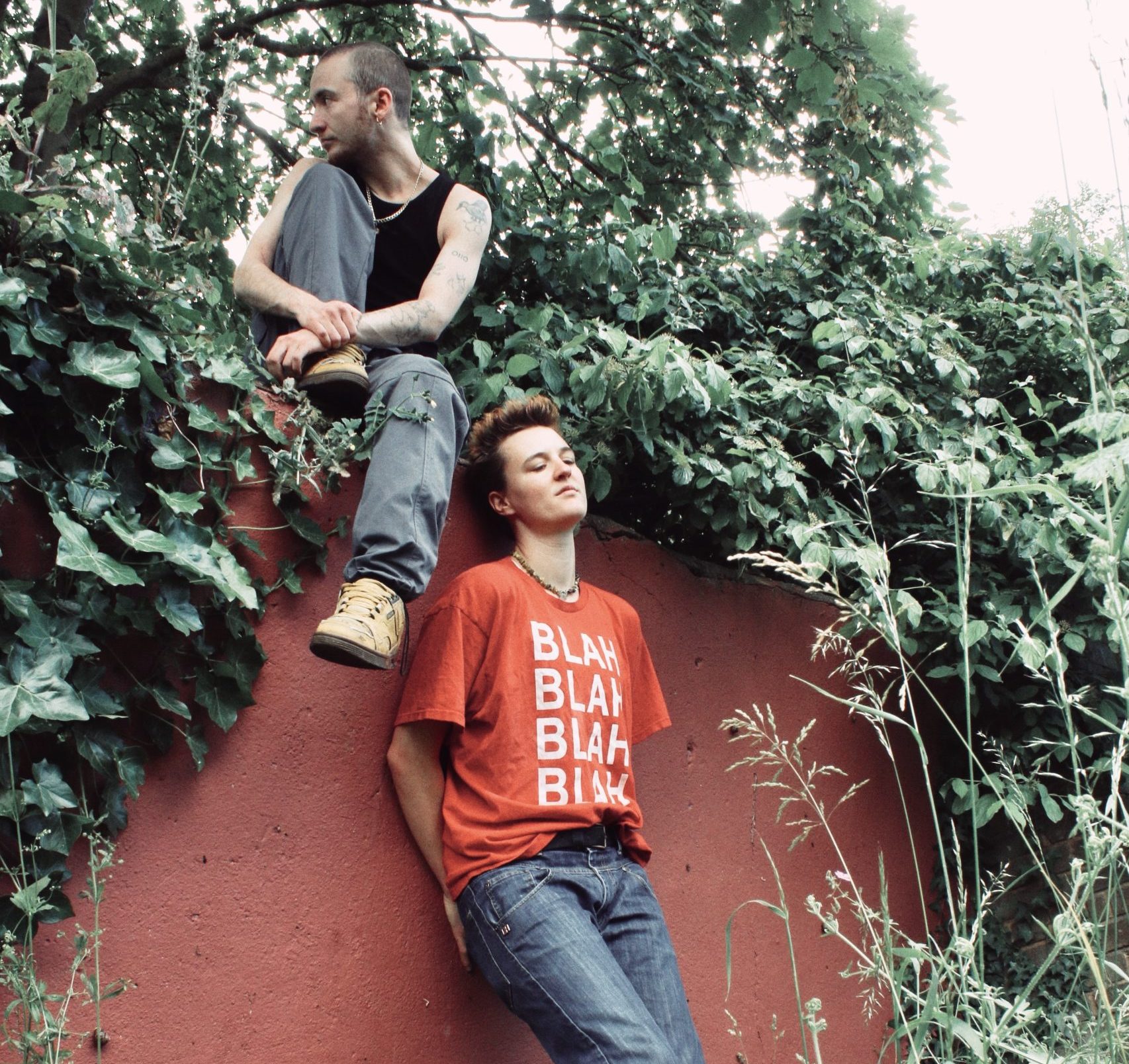 piglet and Tiberius B promotional shot for 'certainty'