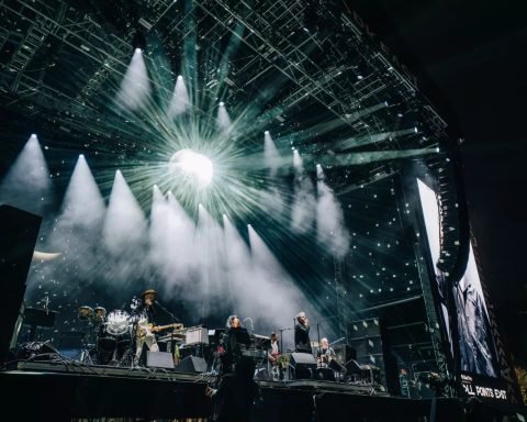 LCD Soundsystem perform at All Points East 2024