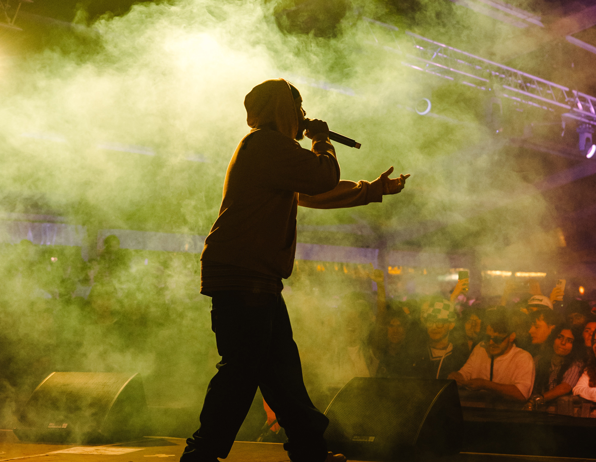 Earl Sweatshirt performing at London's Jazz Café Festival 2024