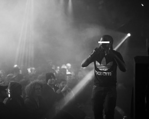 rapper billy woods performing at Fabric, Pitchfork Music Festival London