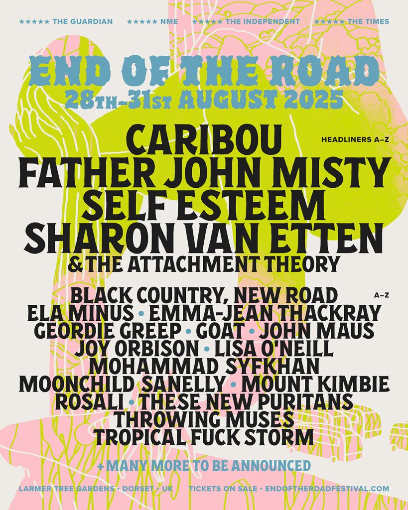 End of the Road 2025 lineup poster