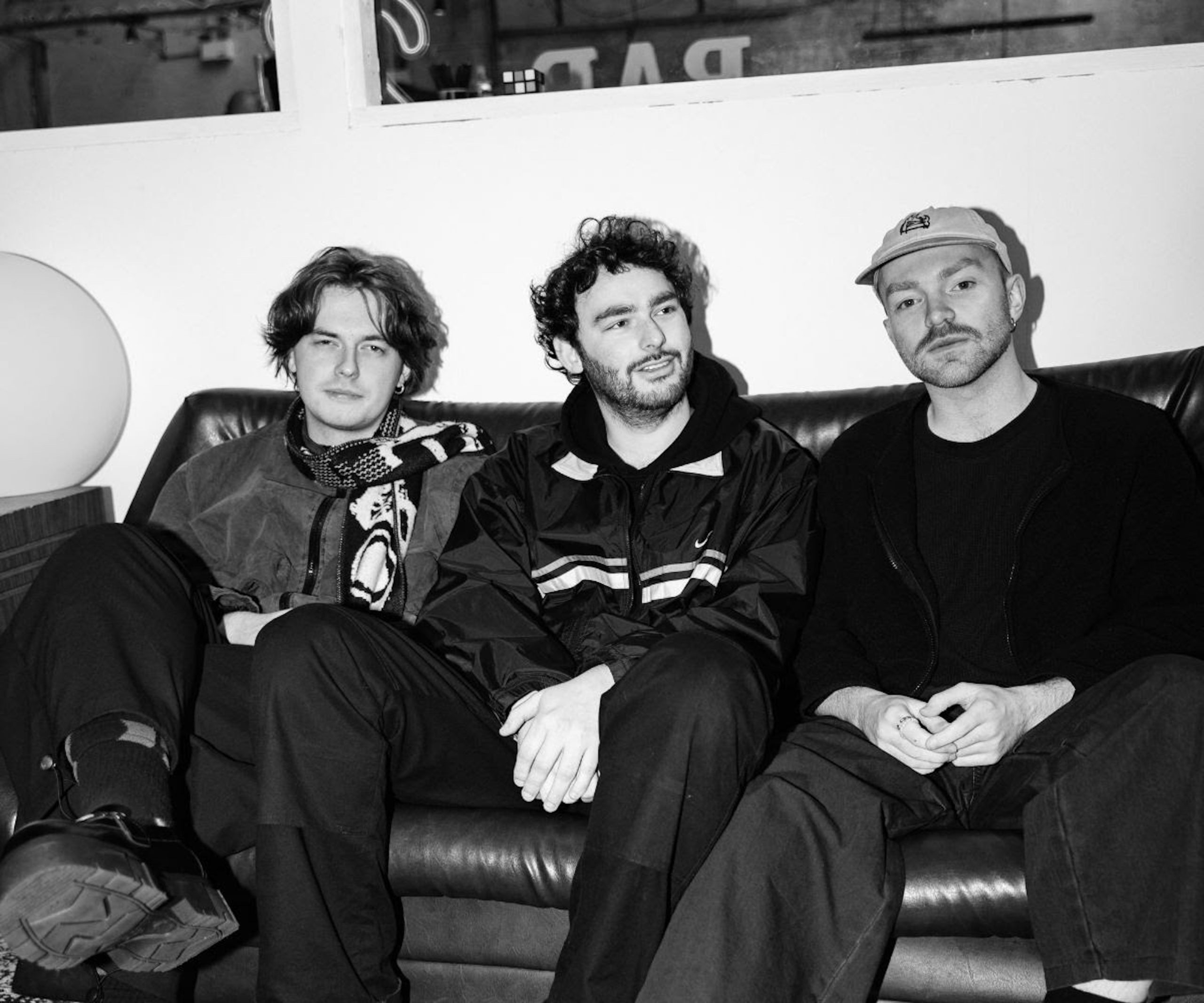 promotional shot for 'Afraid', by Belfast band Chalk