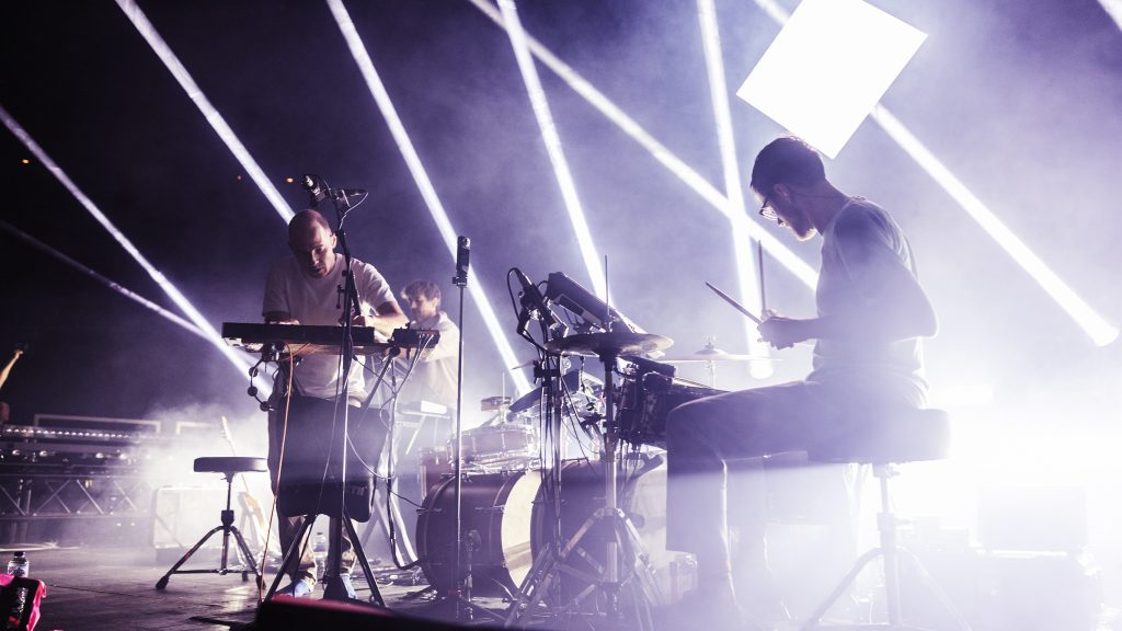 Caribou performing at London's Roundhouse in 2025