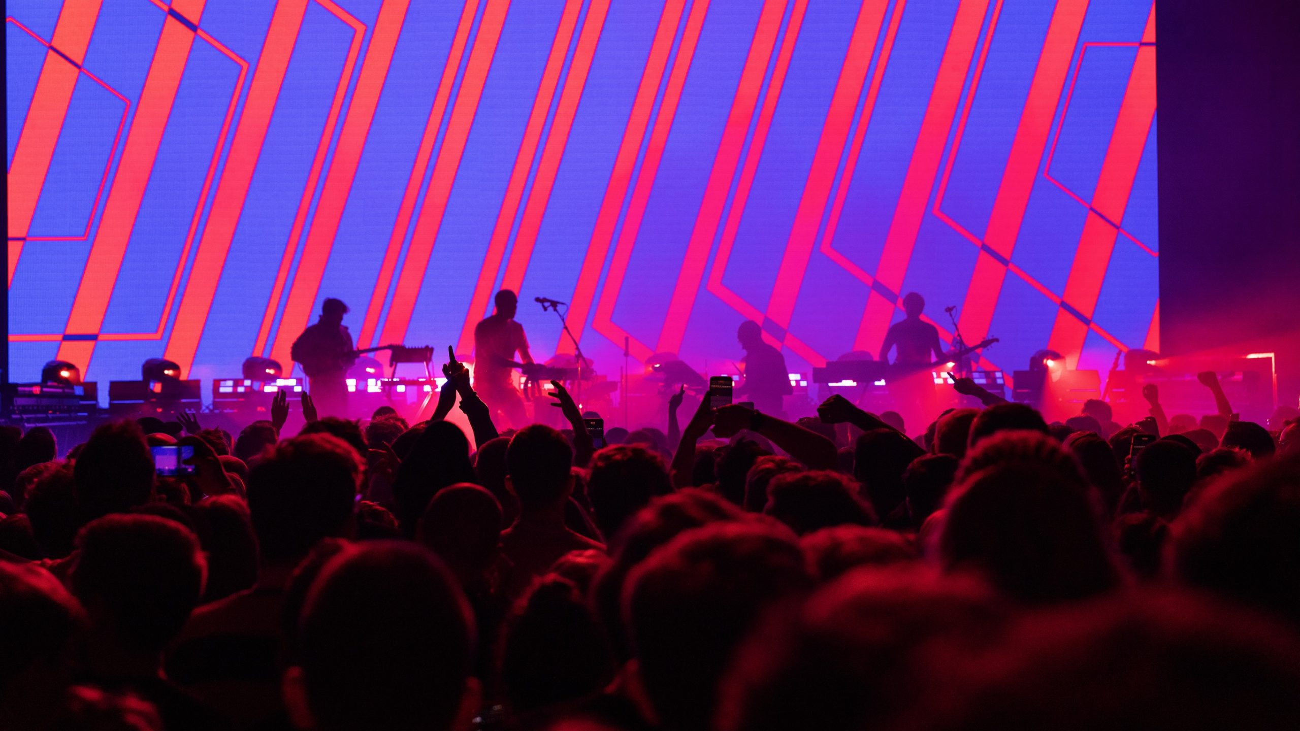 Caribou performing at London's Roundhouse in 2025