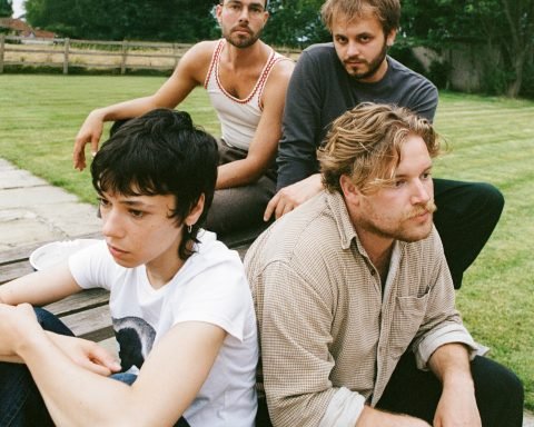 promo image for 'the pill' by Nottingham band Divorce