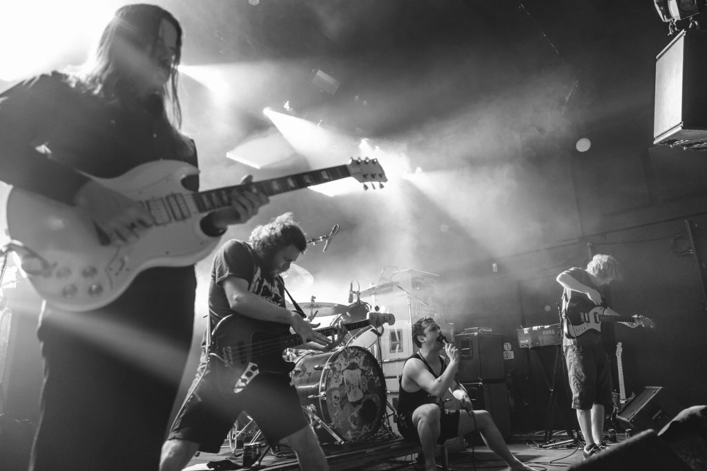 Pigs x7 performing at Rescue Rooms, Nottingham 