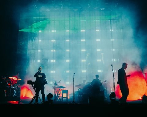 Massive Attack headlining LIDO festival, London