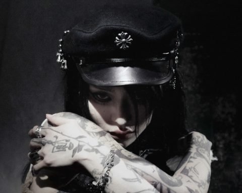 promotional image for yeule's album: Evangelic Girl is a Gun