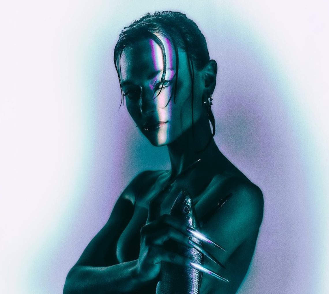 Musician Oxis shot by Brian Ziff