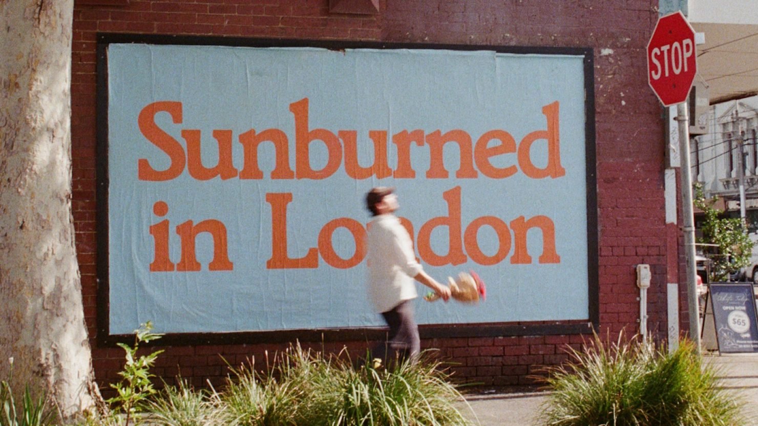 single artwork for Rolling Blackouts Coastal Fever song Sunburned in London