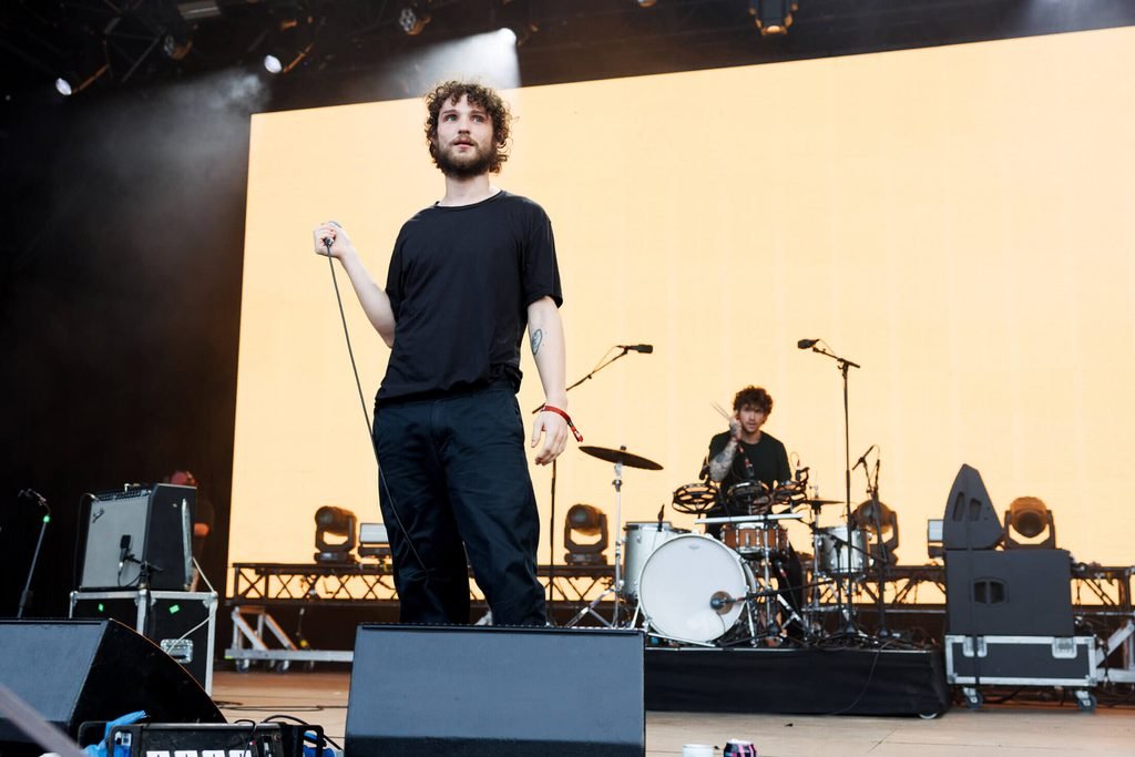YHWH Nailgun performing at End of the Road Festival 2026